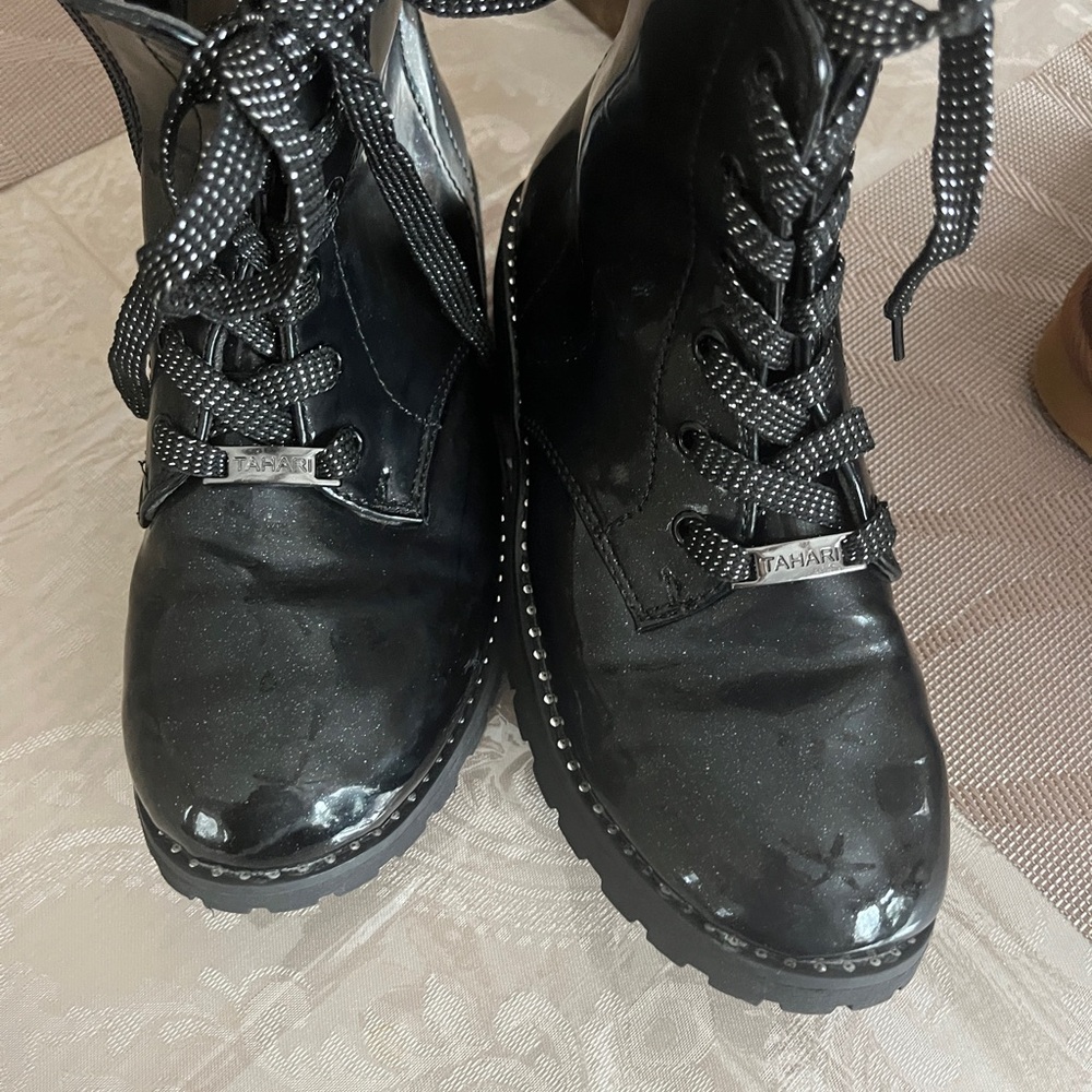 Tahari Kids Black Boots